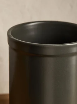 Grey utensil holder