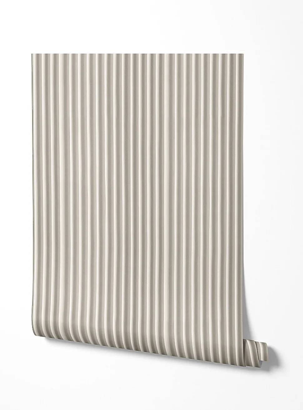 Grooved effect wallpaper strip
