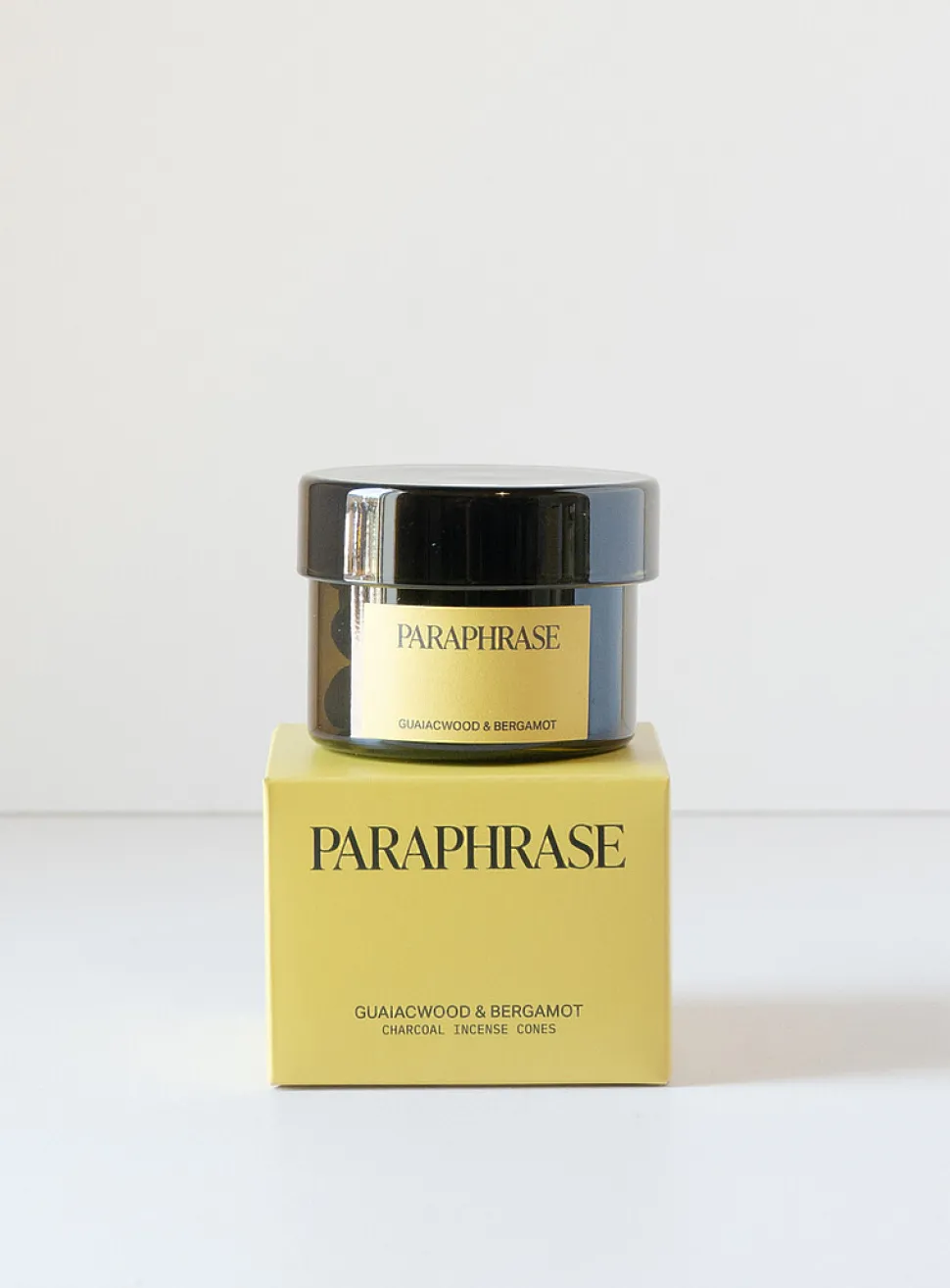 Guaiacwood & Bergamot incense cones