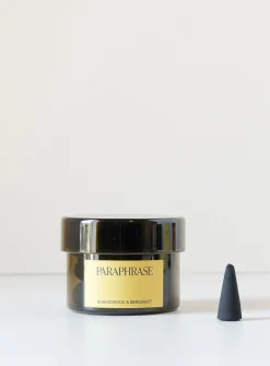 Guaiacwood & Bergamot incense cones