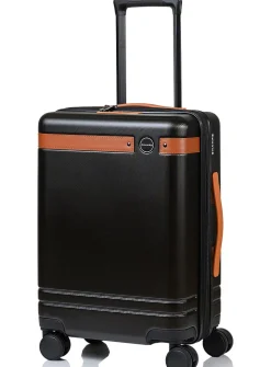 Hard-shell carry-on luggage