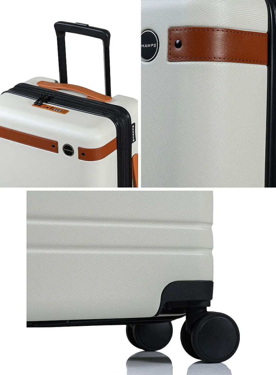 Hard-shell carry-on luggage