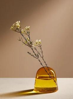 Hillock small blown glass vase