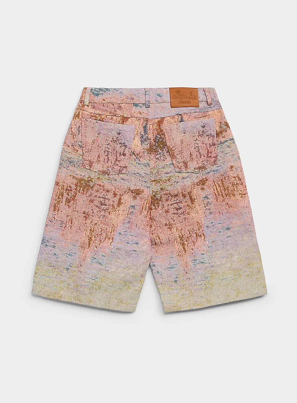 Impressionist painting jacquard Bermuda