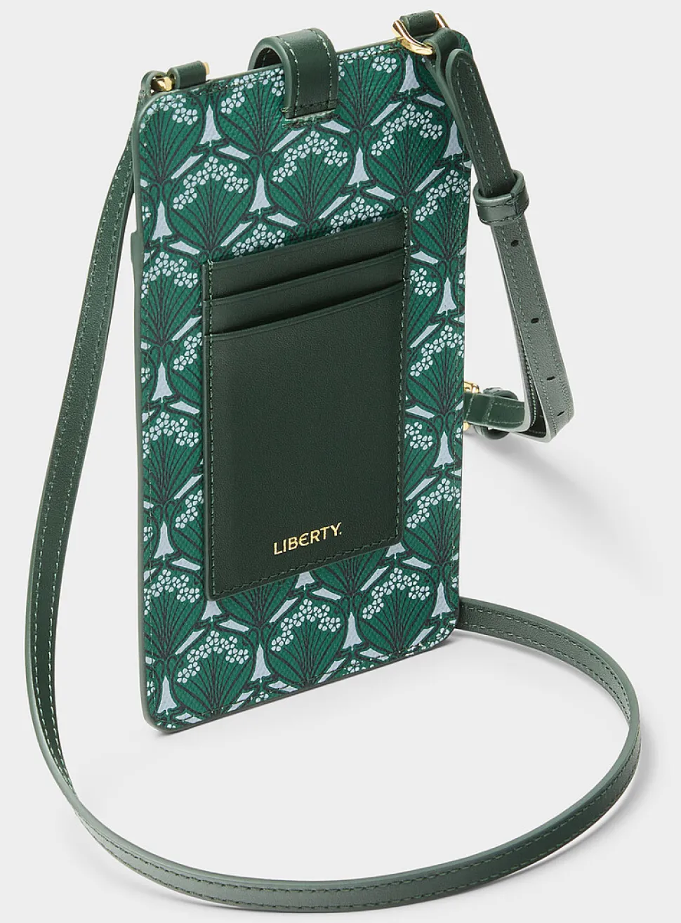 Iphis emerald phone clutch