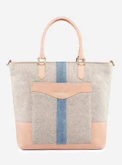 Italian wool tote bag