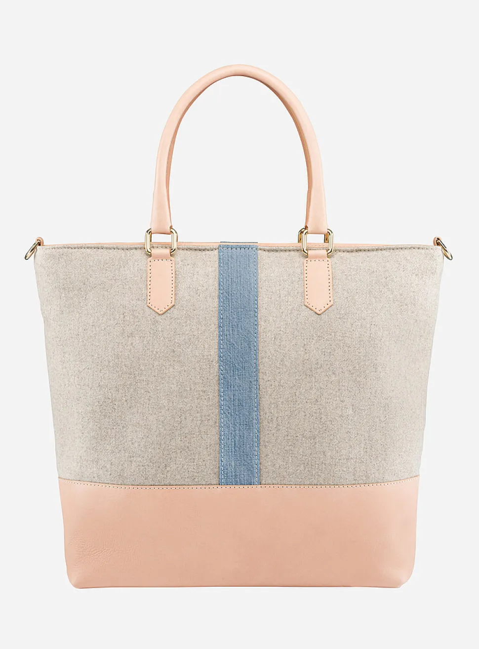 Italian wool tote bag