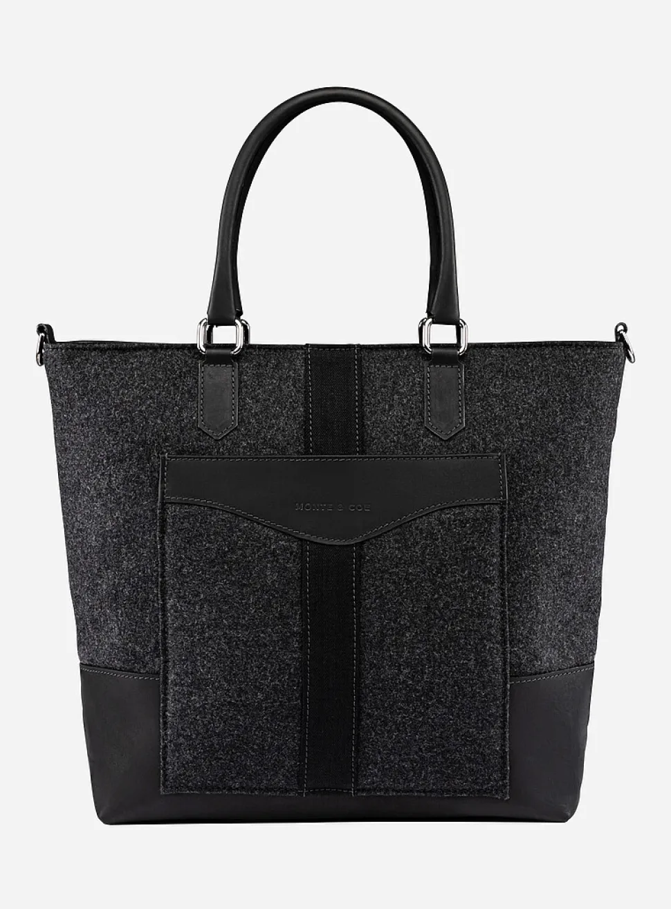 Italian wool tote bag