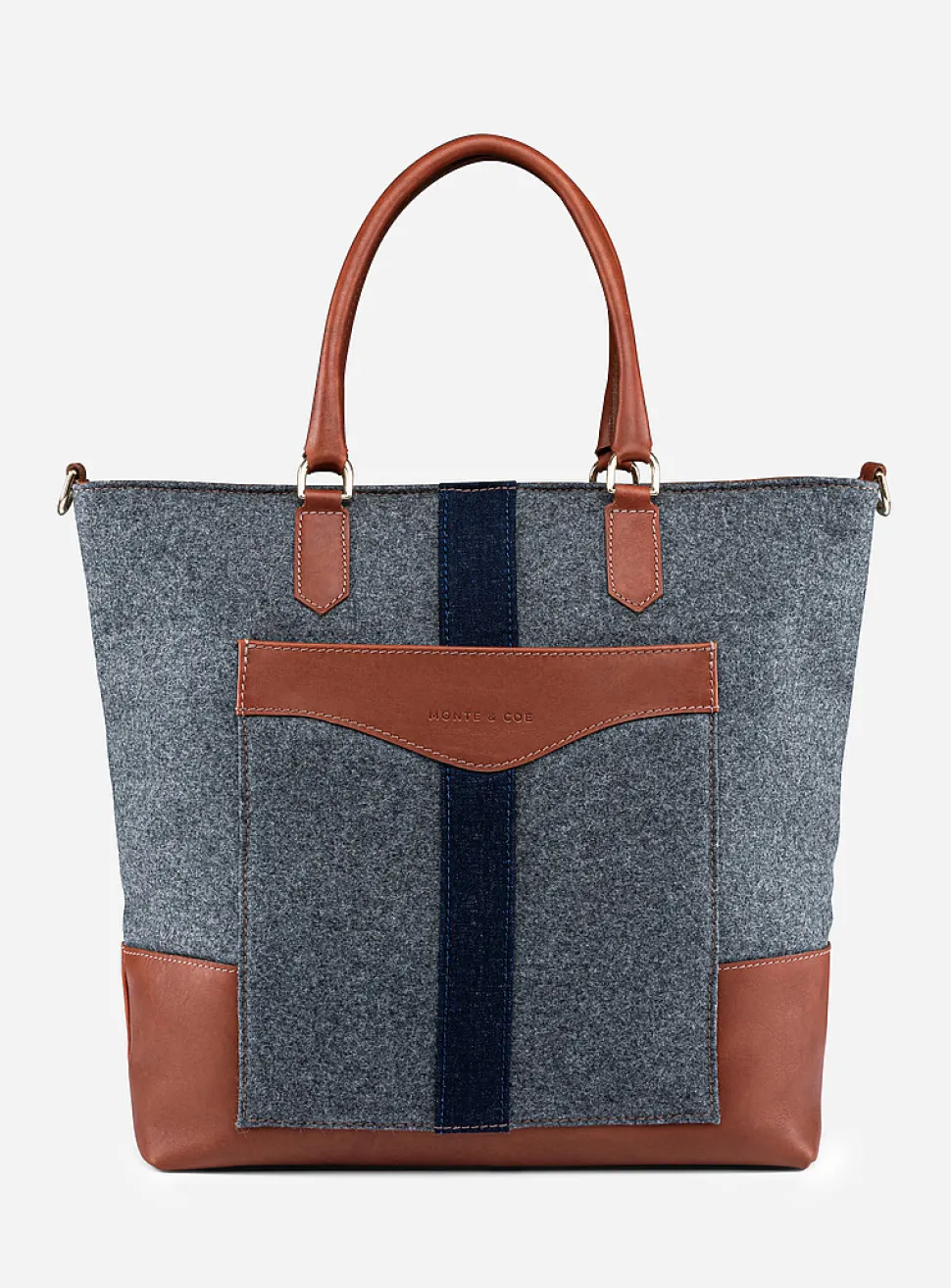 Italian wool tote bag