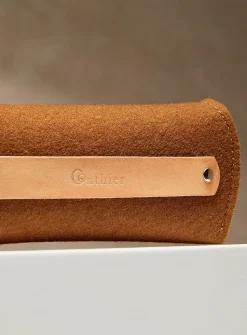 Jazz wool felt glasses case