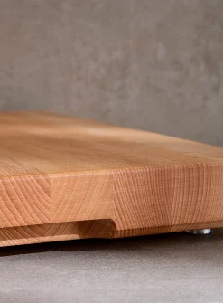 Large beech wood butcher's block