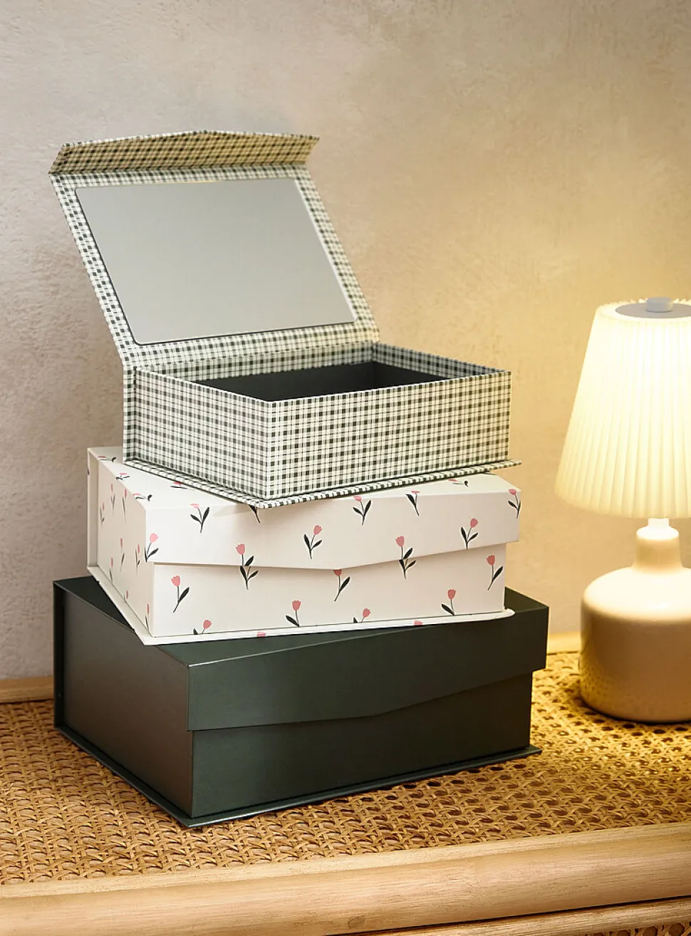 Large green jewellery box