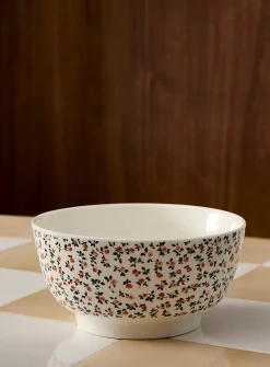 Large retro cat heart bowl