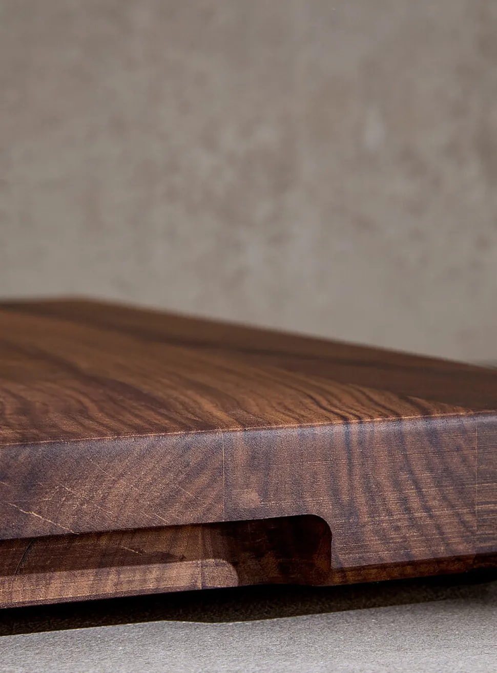 Large walnut butcher's block