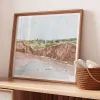 Îles-de-la-Madeleine watercolour poster