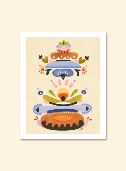 Les méduses art print