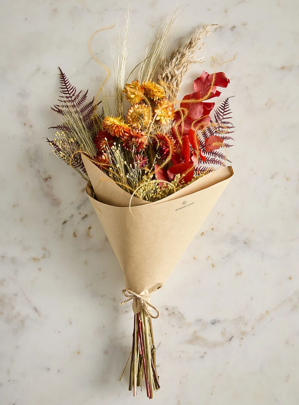 Liam dried flower bouquet
