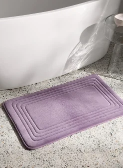 Memory foam bath mat