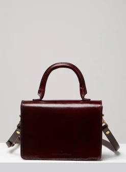 Minimalist Turn-loc closure handbag