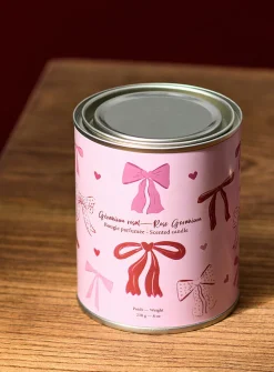 Mini paint can scented candle