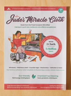 Miracle white all-purpose cloth