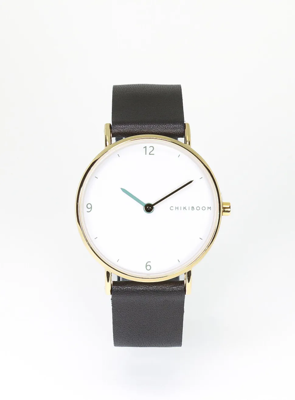 36 mm gold case watch