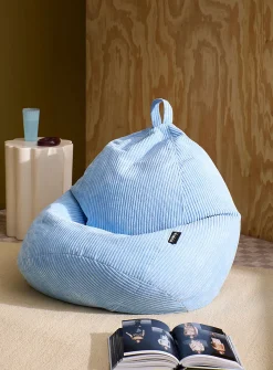 Modern corduroy bean bag chair