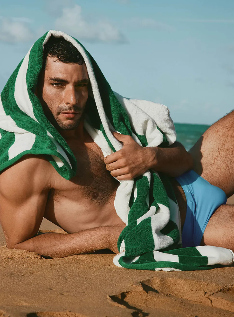Monochrome swim brief