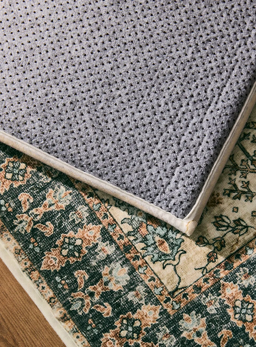 Mystical flowers memory foam bath mat