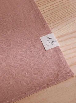 Natural linen napkins