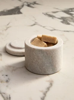 Natural stone small salt cellar