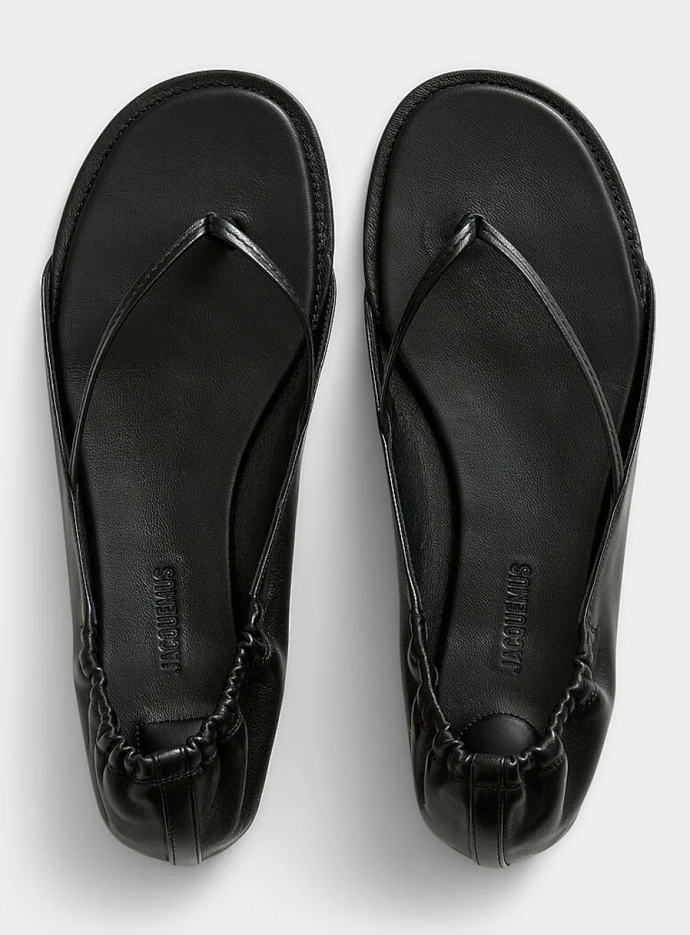Nu-pieds leather sandals