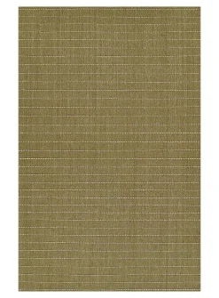 Oliver topstitched lines handcrafted rug