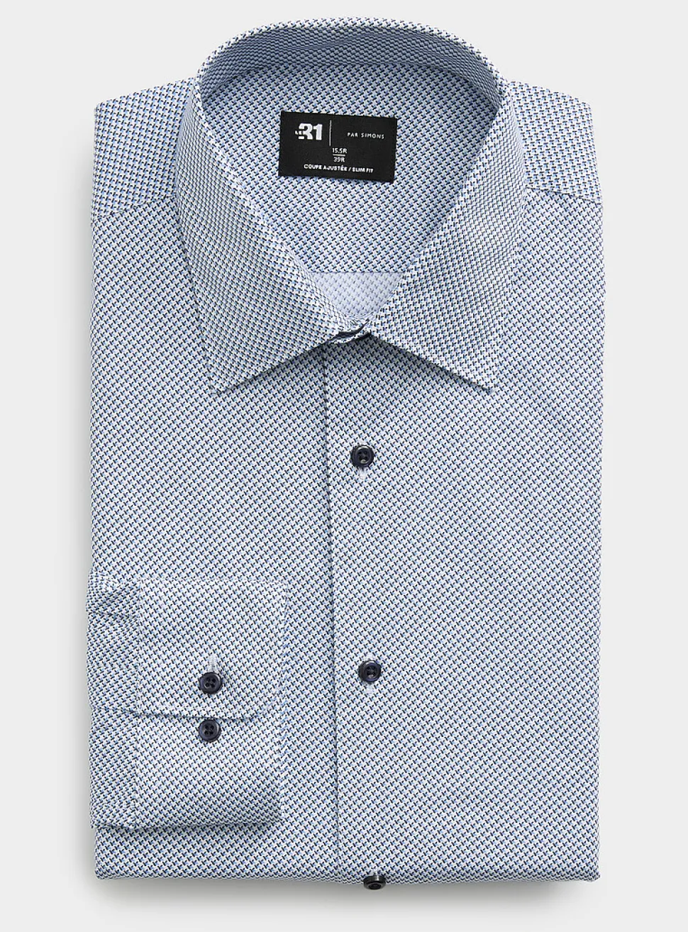 Optical sticks stretch shirt