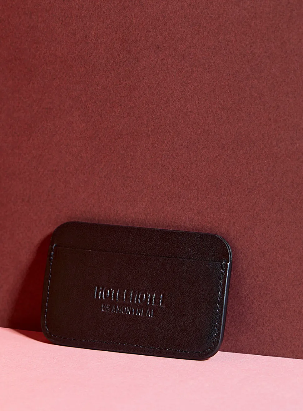 Opus leather card case