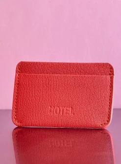 Opus leather card case