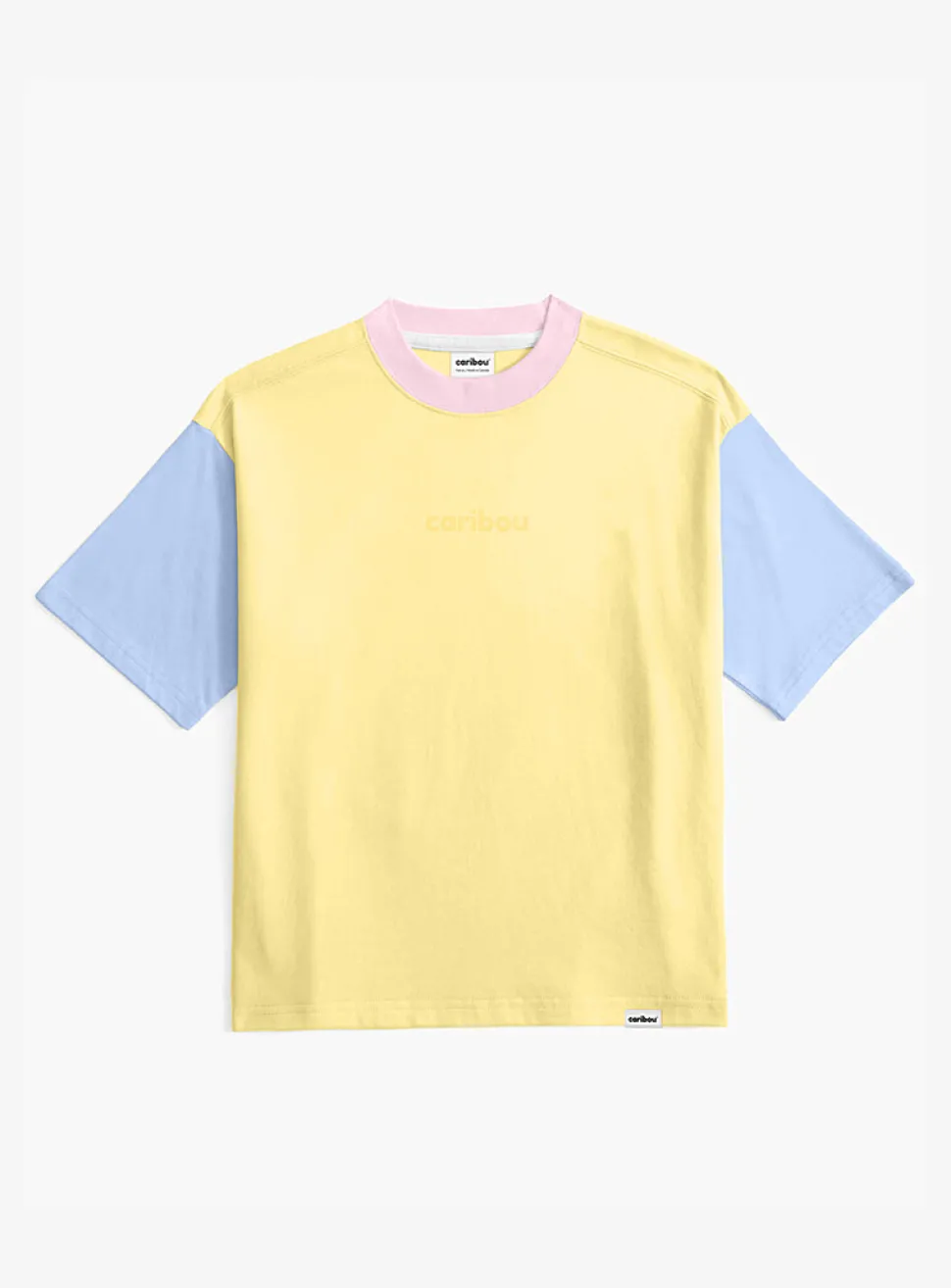 Organic cotton colour blocks T-shirt