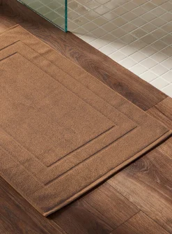 Organic Turkish cotton bath mat
