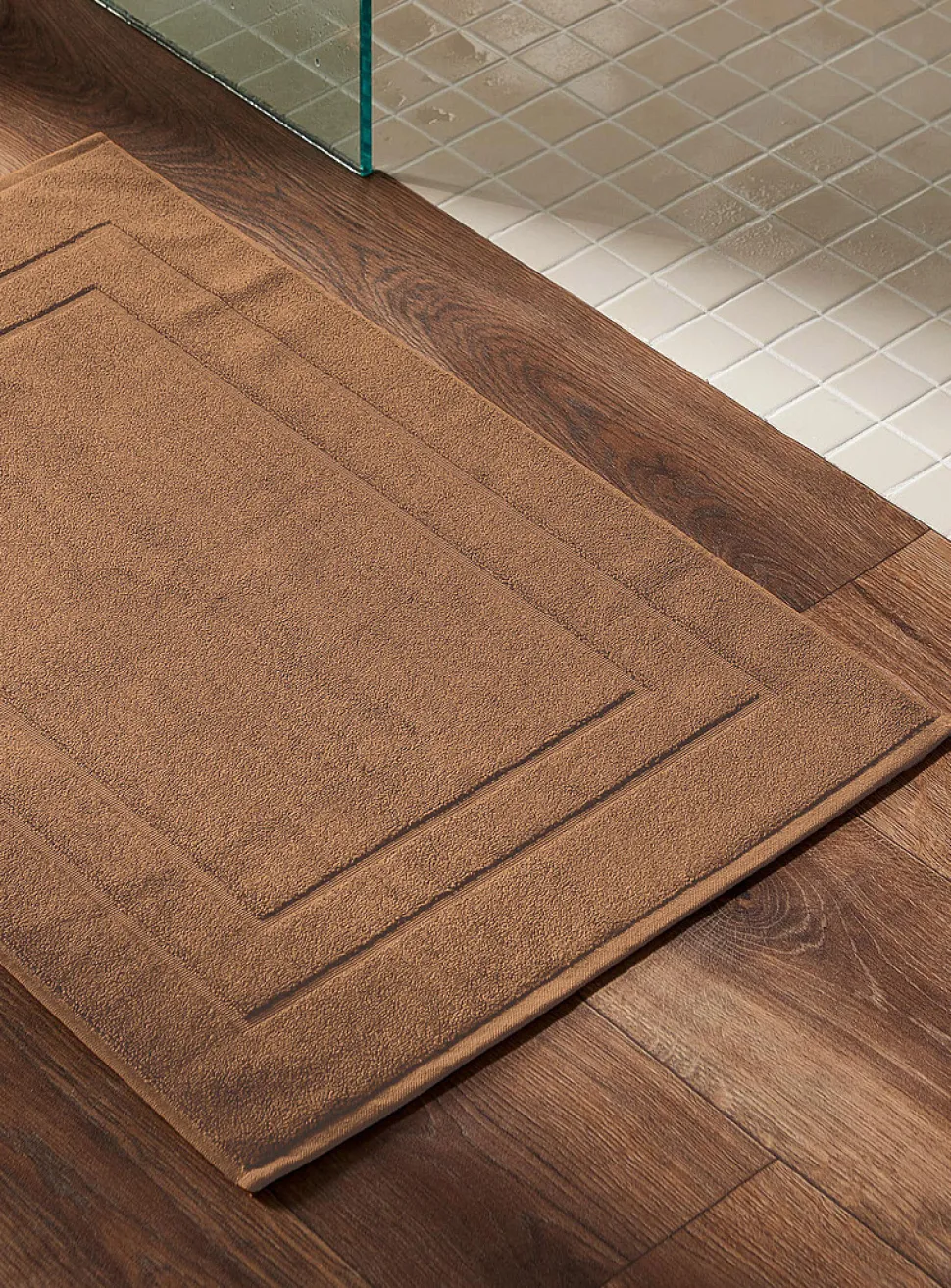 Organic Turkish cotton bath mat