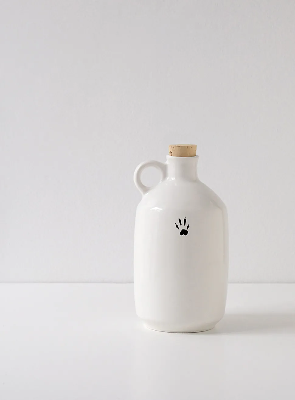 Our animals maple syrup jar
