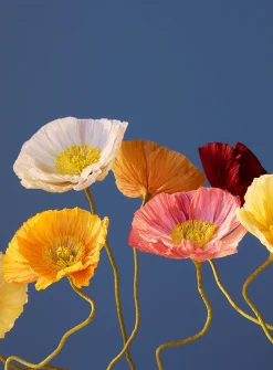 Paper Iceland poppy stem