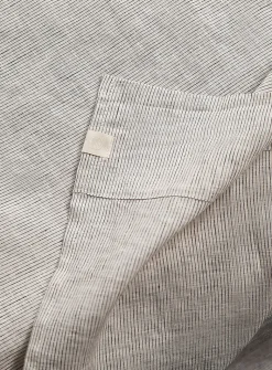 Patterned pure European linen sheet