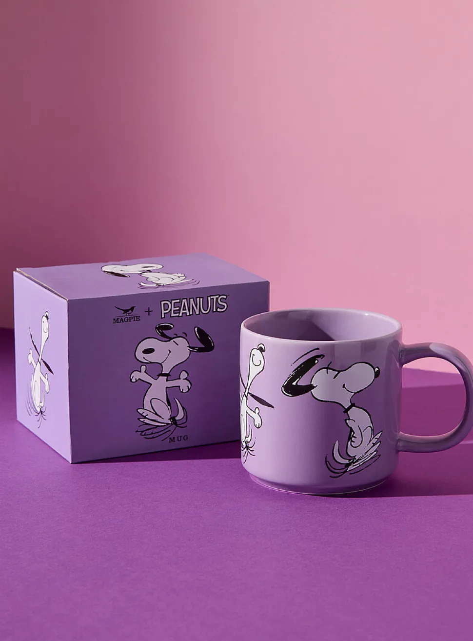 Peanuts Happy Dance mug