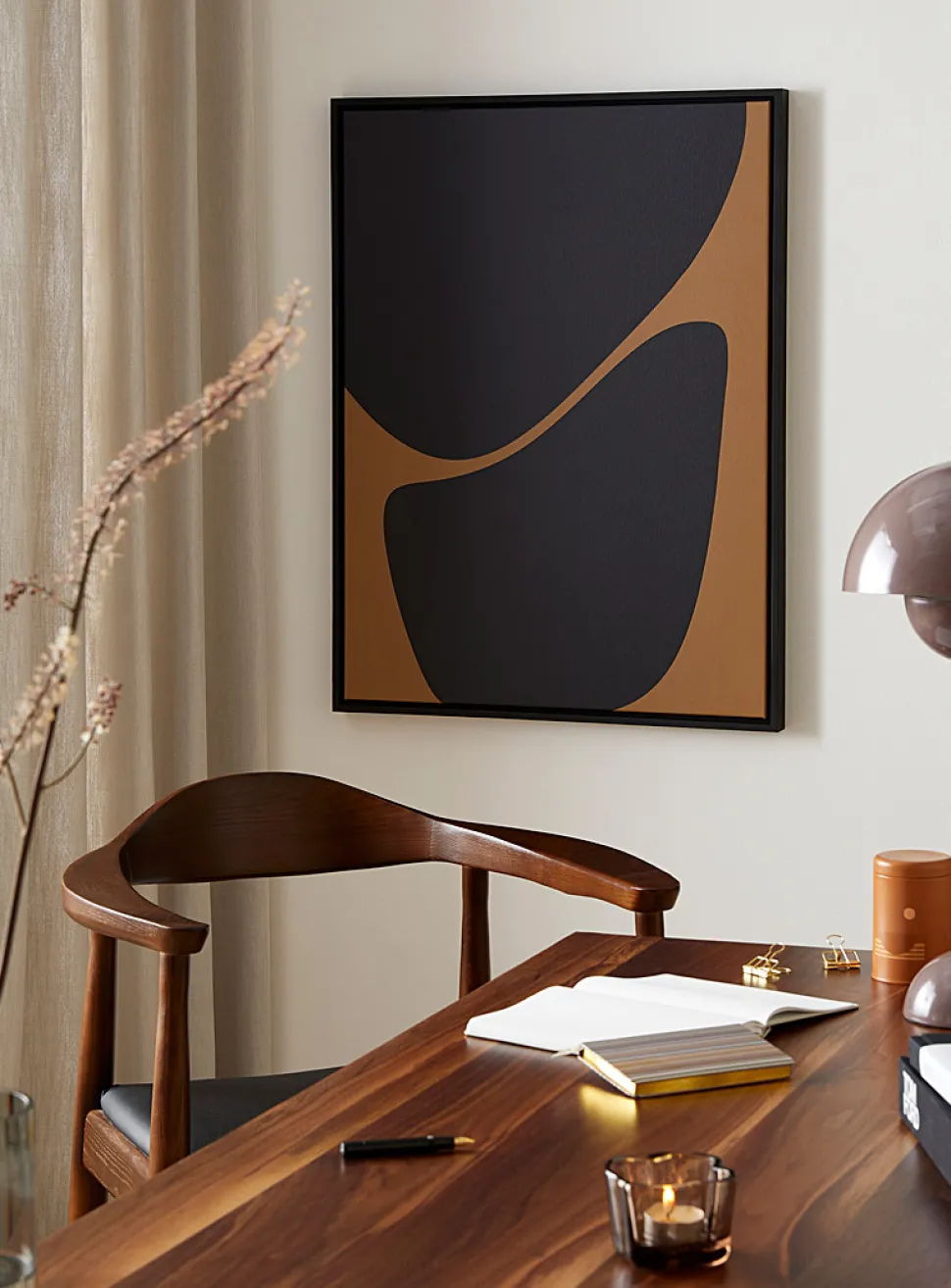 Pebbles art print