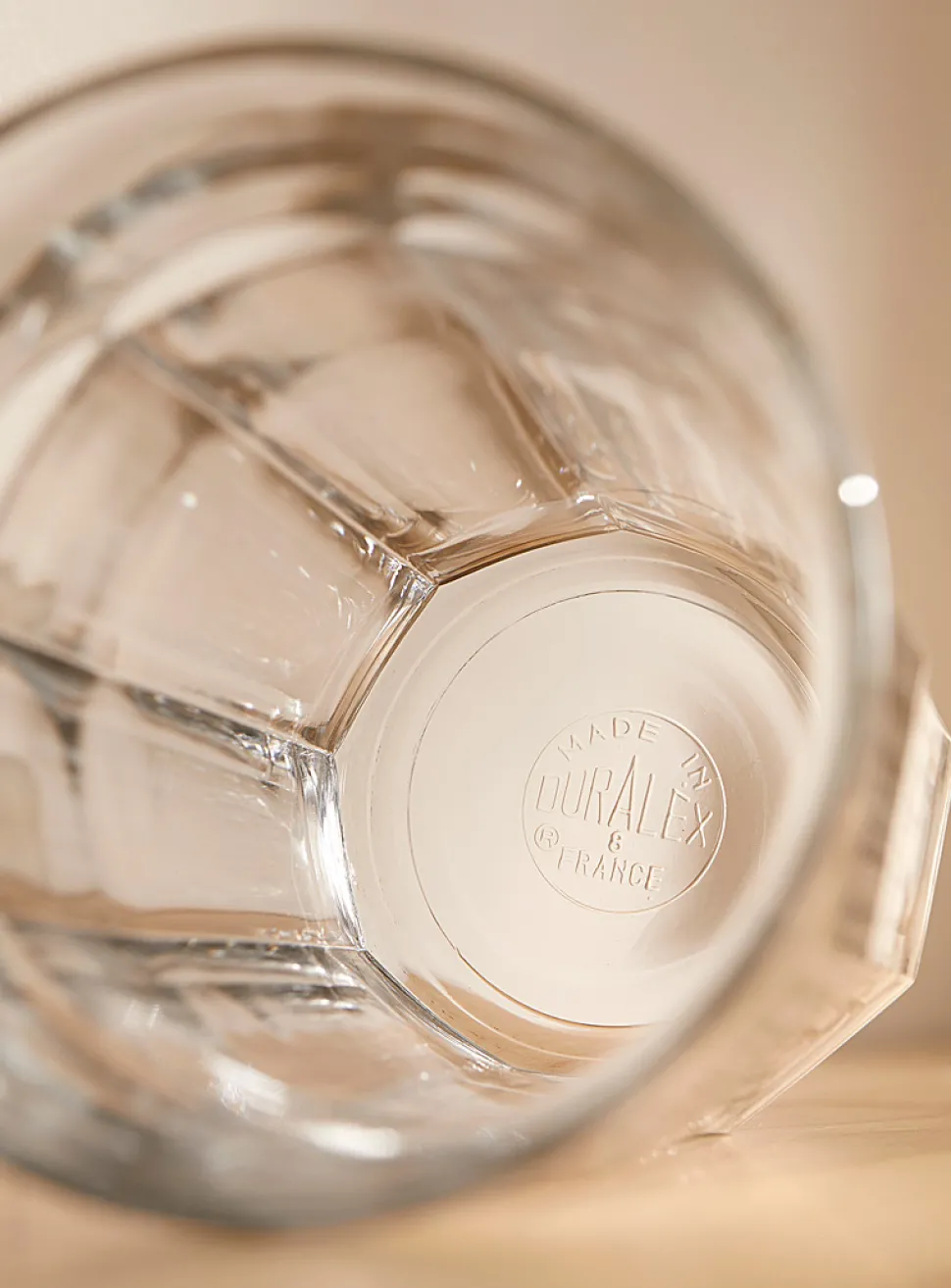 Picardie large clear glasses