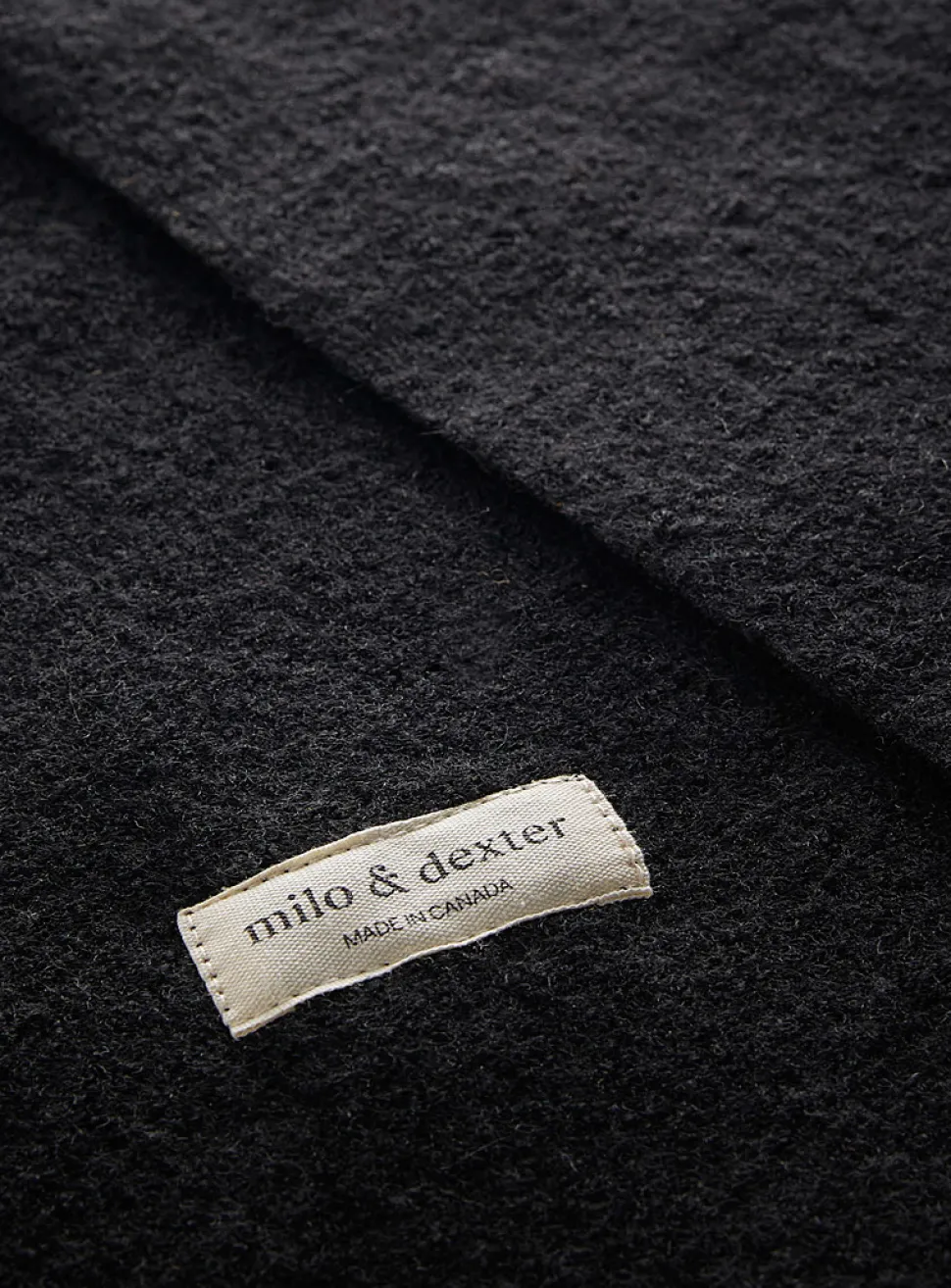 Plain pure merino wool scarf