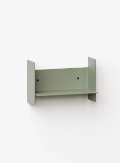 Pli folded steel wall-mounted shelf unit