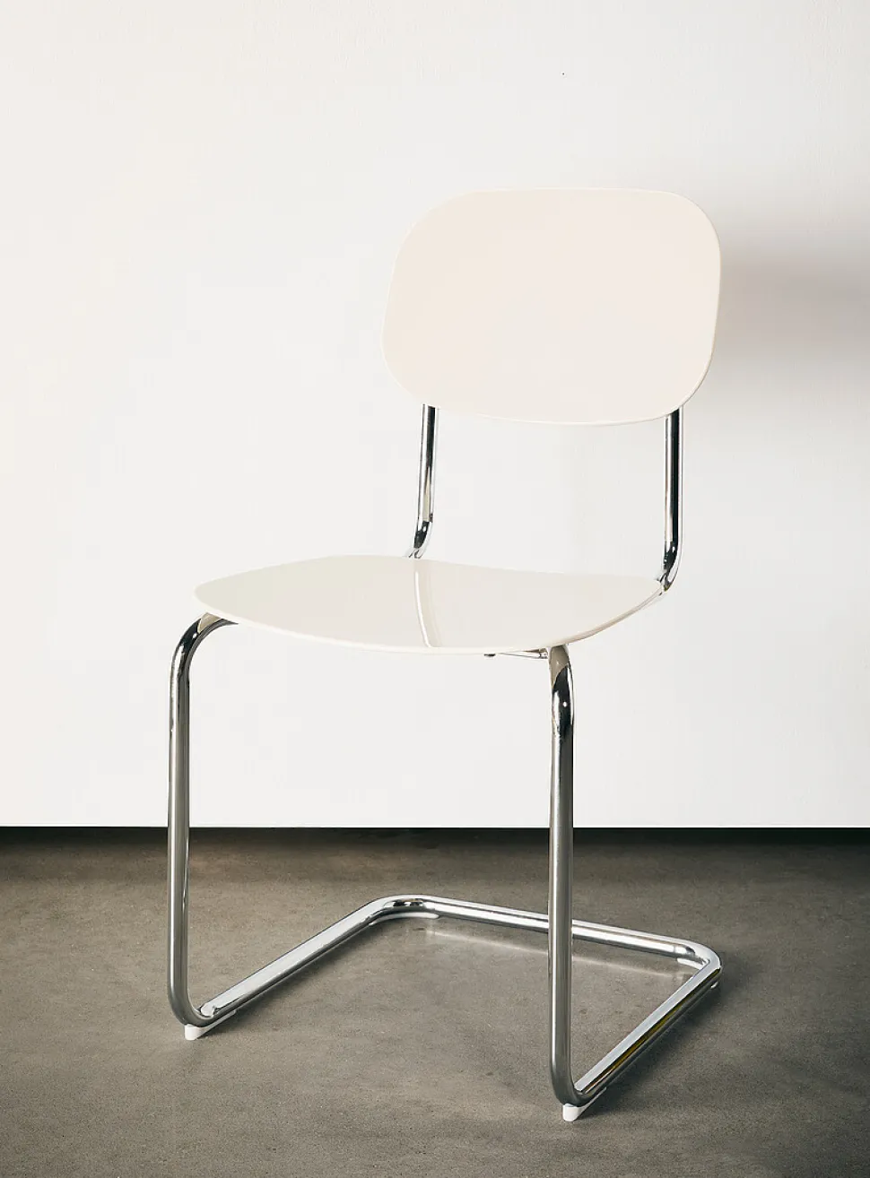 Polycarbonate and metal chairs