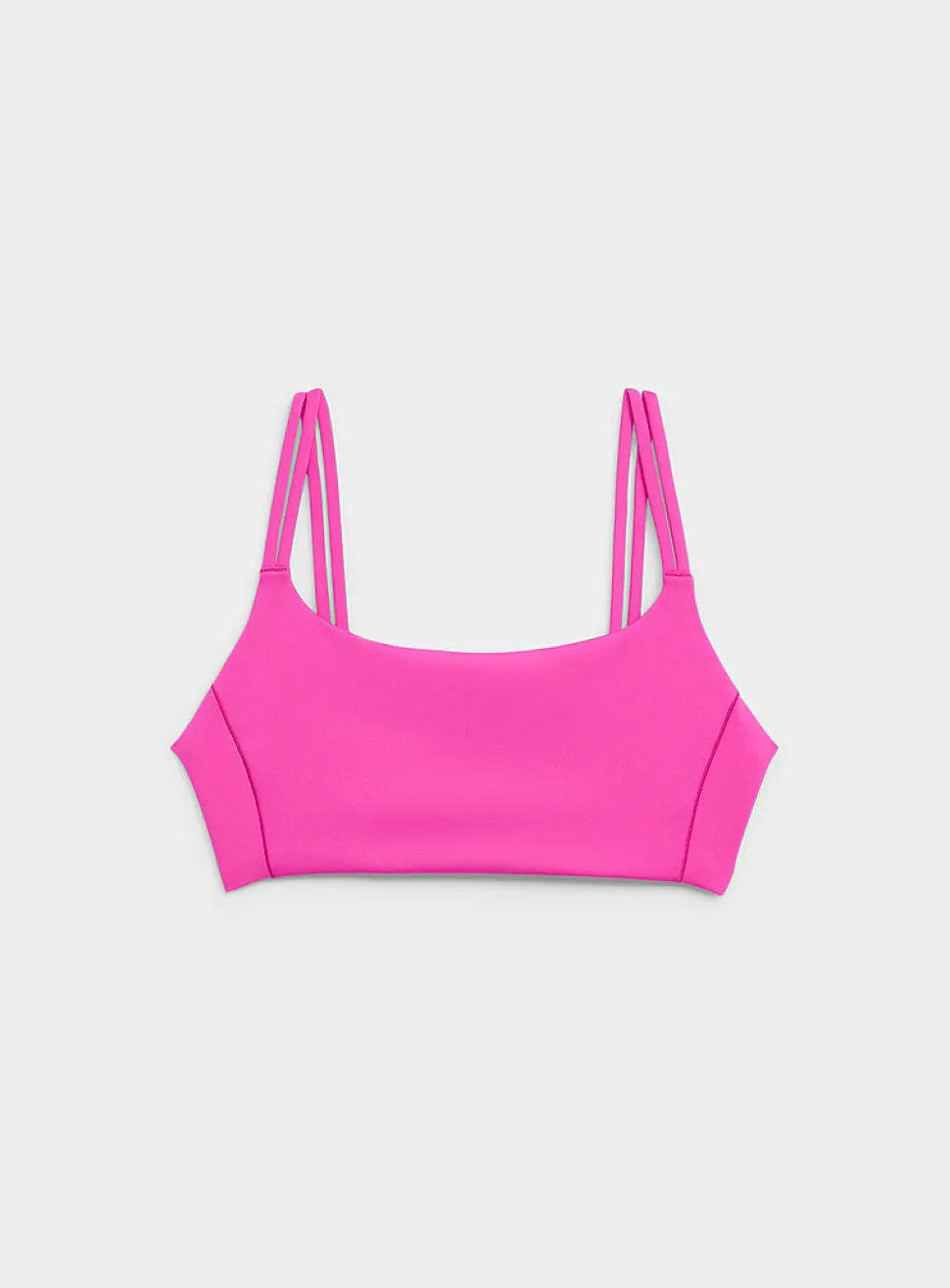 Pool Days D+ teal minimalist bralette