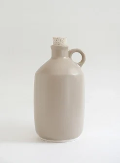 Porcelain maple syrup jar